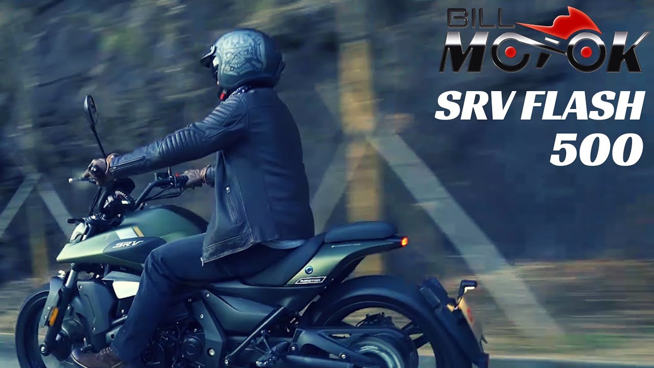 Uma CRUISER para morar nos seus sonhos mais profundos, SRV FLASH 500 2021 da QJ MOTOR 