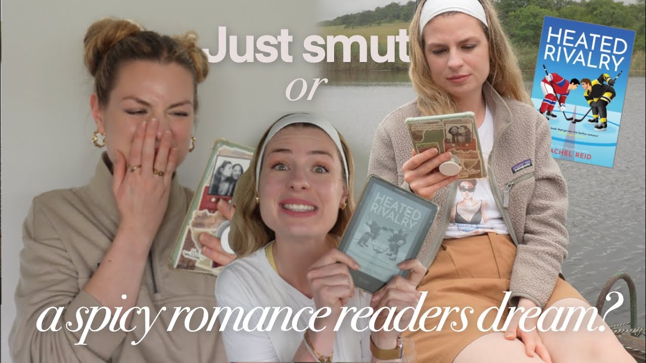 Did Booktok finally get it right? | spoiler free *Heated Rivalry* reading vlog 🏒🔥