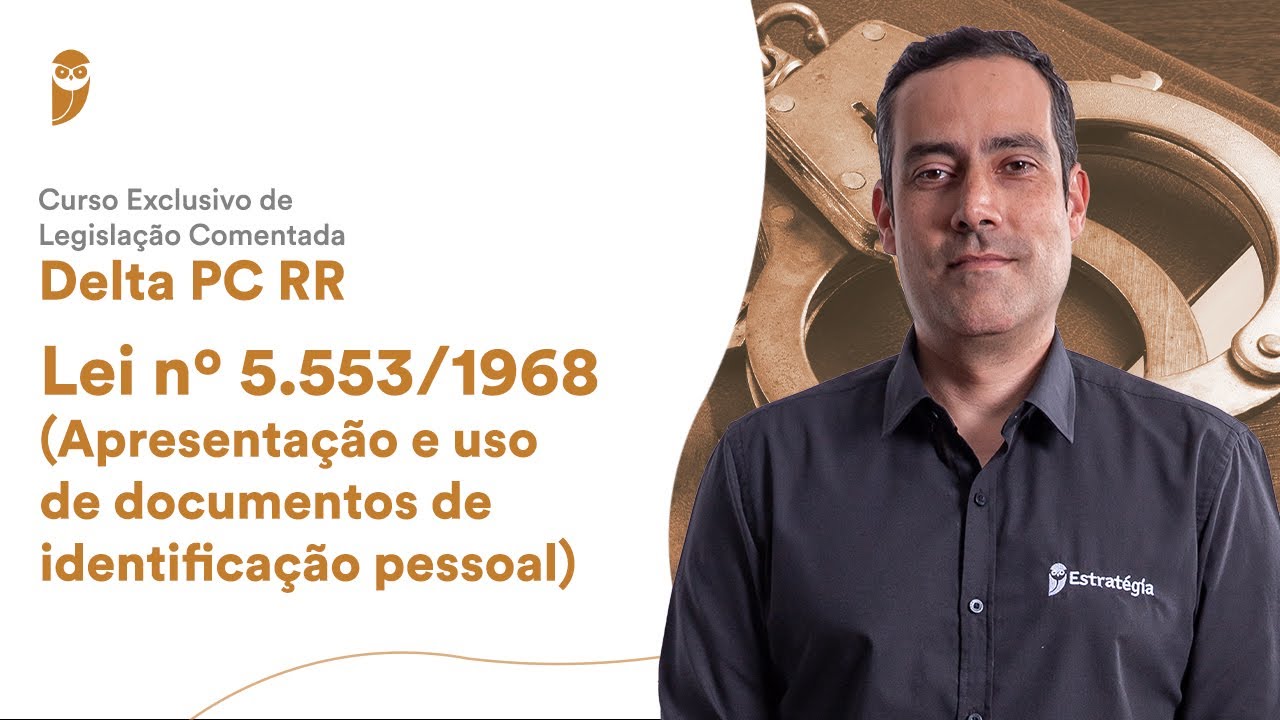 Lei no 5.553/1968 - Apresentação e uso de documentos de identificação pessoal