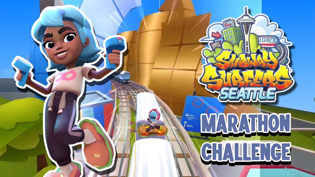 MARATHON CHALLENGE IN SEATTLE : HAMMY-BEE - SUBWAY SURFERS CLASSIC 2024!!!