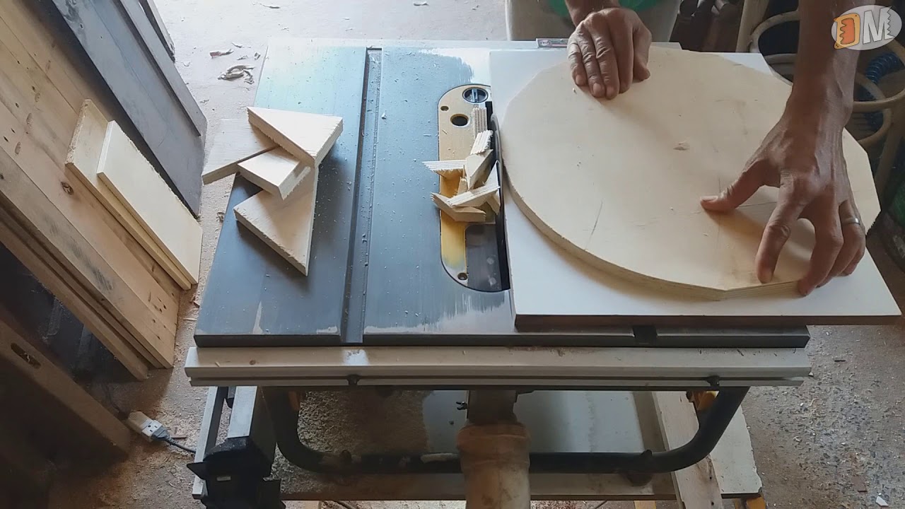 Como fazer corte redondo em serra circular