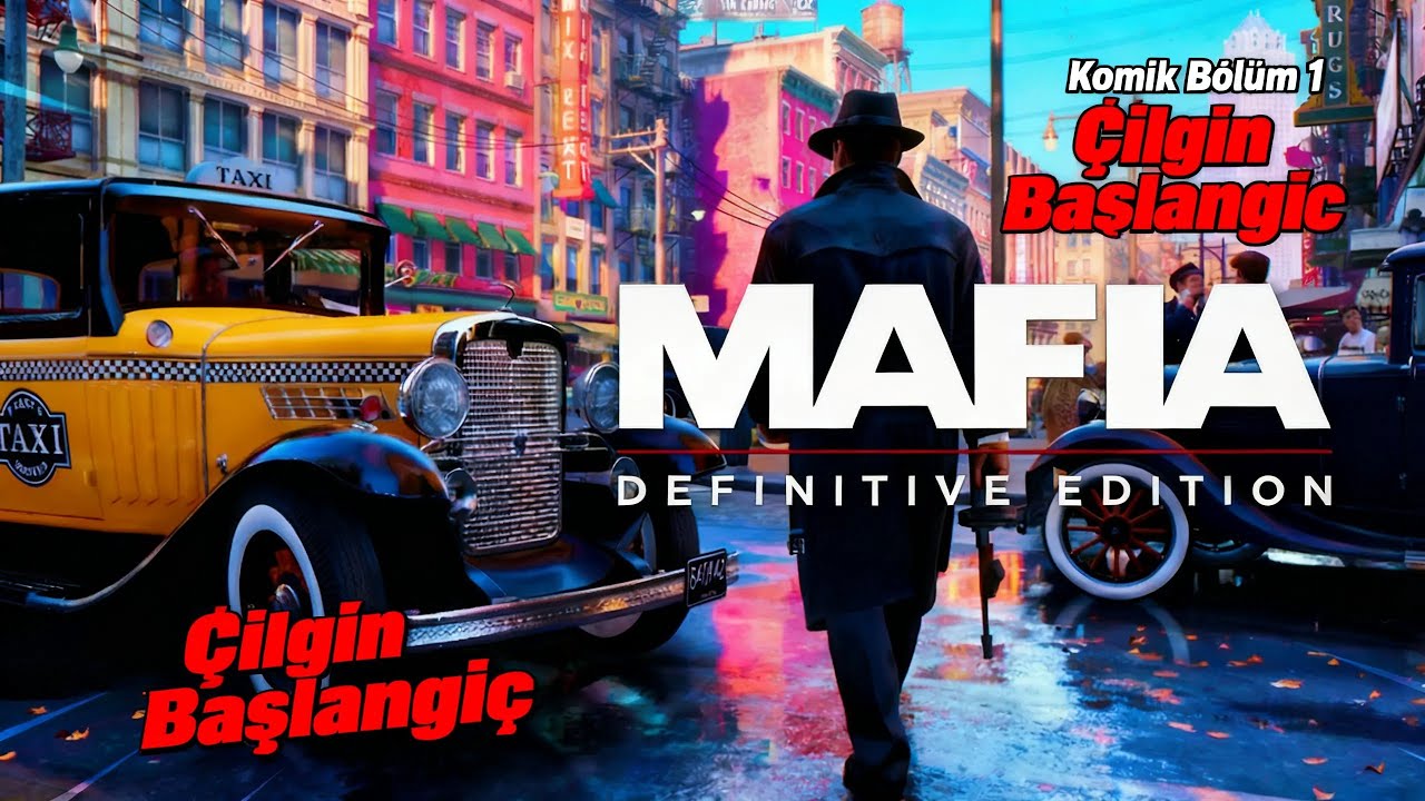 MAFYAYA BULAŞMAK İSTEMEYEN TAKSİCİ! | Mafia Definitive Edition Türkçe  Altyazı #1