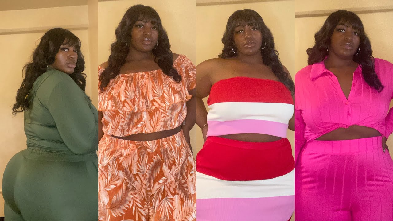 Rainbow plus size try on haul