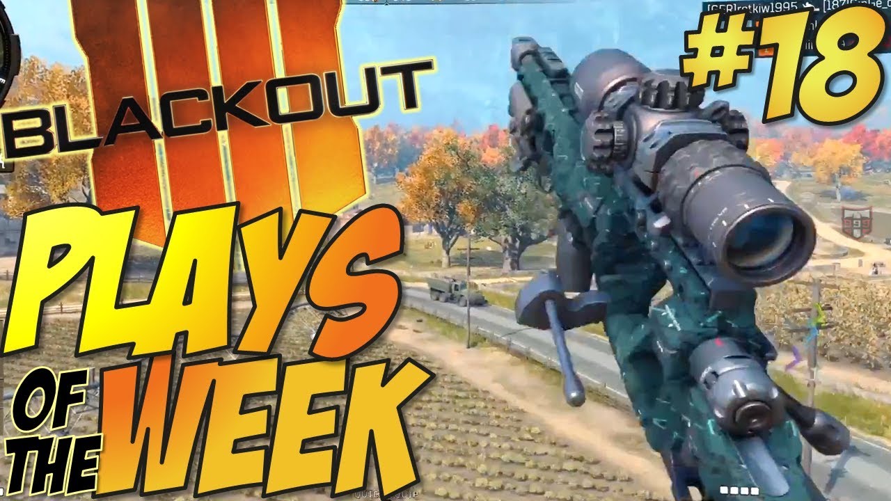 Call of Duty: Black Ops 4 - BLACKOUT Kills Of The Week #18 (BO4 Blackout Plays & Moments Montage)