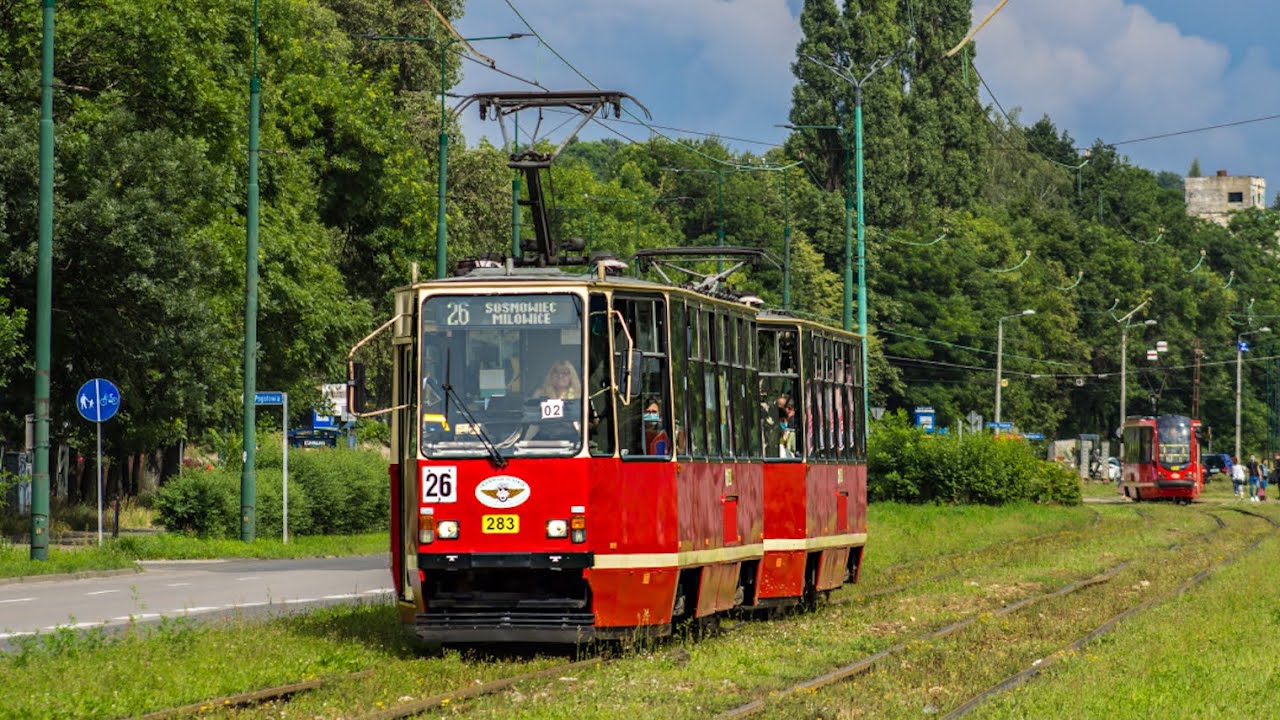 Konstal 105Na #283+285 - Tramwaje Śląskie (Przejazd, T21)