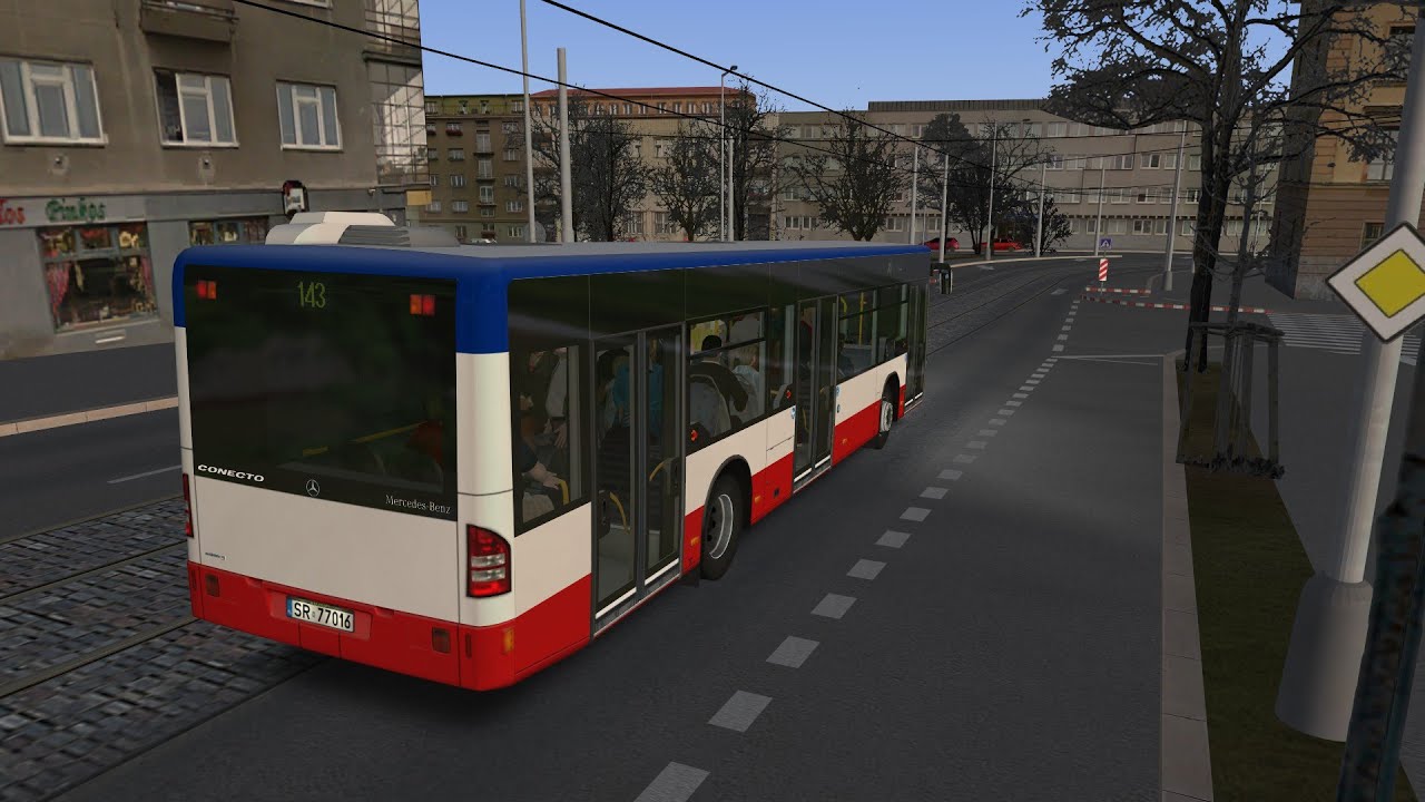 OMSI 2 - Prague Citybus 143 Stadion Strahov - Dejvické / Mercedes-Benz Conecto