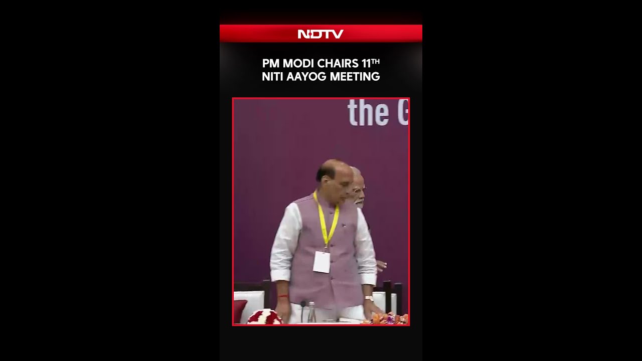PM Modi Chairs 11th NITI Aayog Meeting, Talks On India's Development Roadmap
