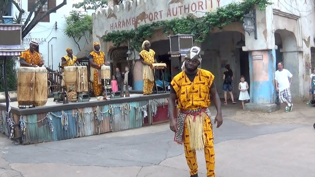 Tam Tam Drummers and Kilimanjaro Safaris! - Animal Kingdom, Walt Disney World, Florida