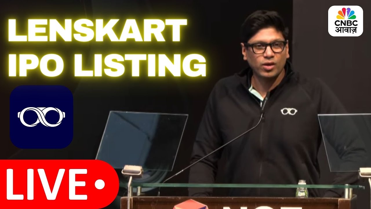 Lenskart IPO Listing LIVE | Lenskart's ₹7,278 Crore IPO Lists On Dalal Street | Peyush Bansal | N18L