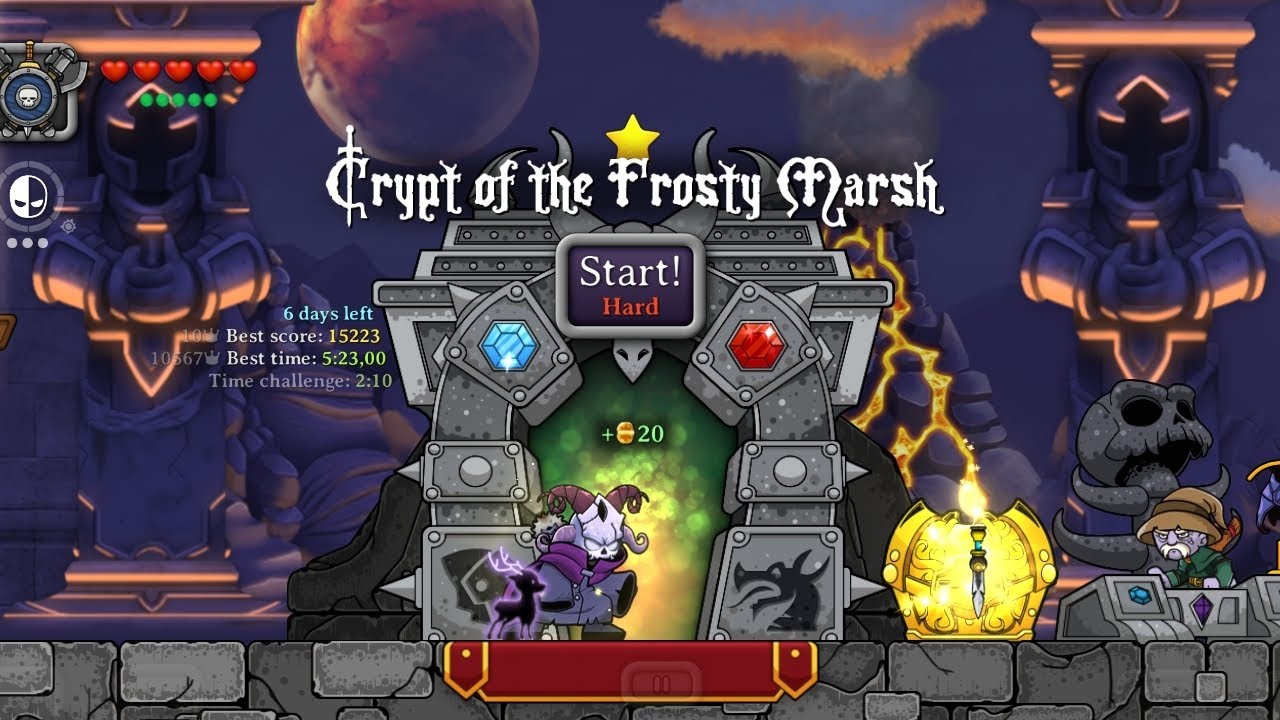 Magic Rampage 😊 Rank 10 for a while - Witchdoctor 😊👌 Crypt of the Frosty Marsh #HanakoKun101