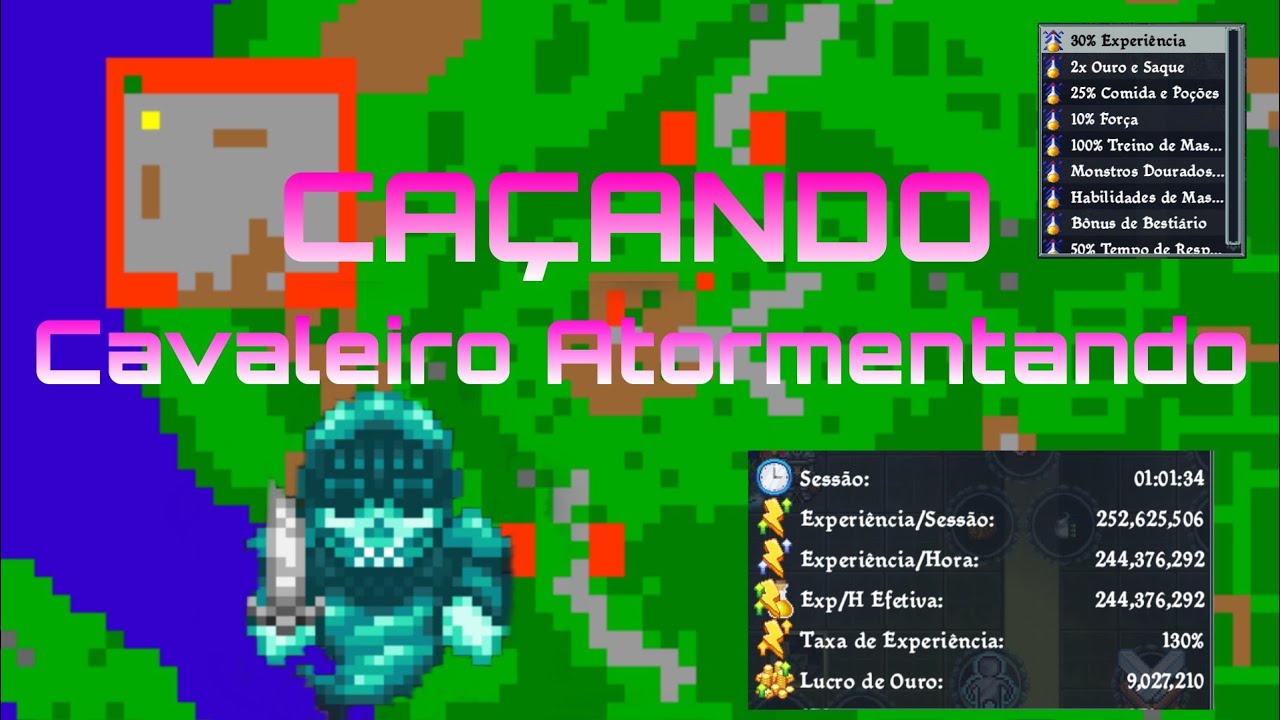 Kakele Online - Alquimista Caçando Cavaleiro Atormentando