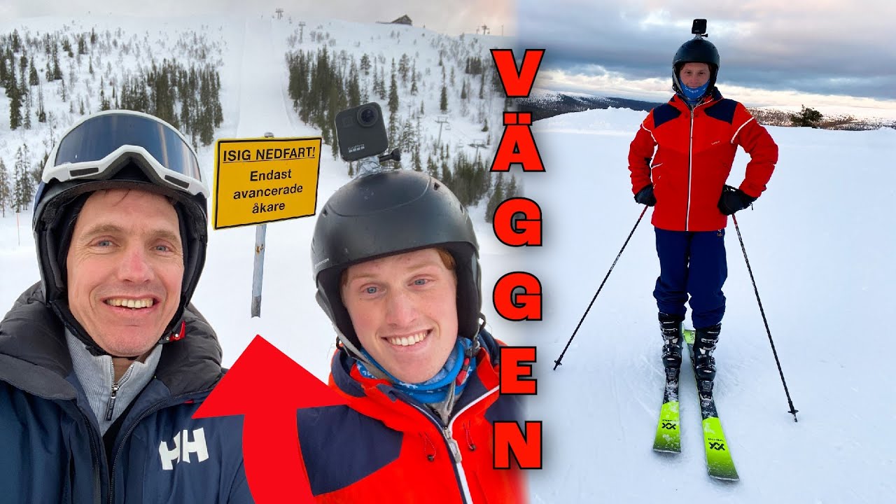 ÅKER SKIDBACKEN VÄGGEN I HUNDFJÄLLET!