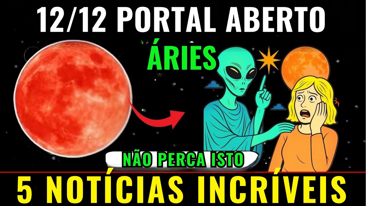 ÁRIES ♈ 12:12 PORTAL ABERTO! 5 Bênçãos Surpreendentes Chegam em 24 de fevereiro de 2026 ⚡