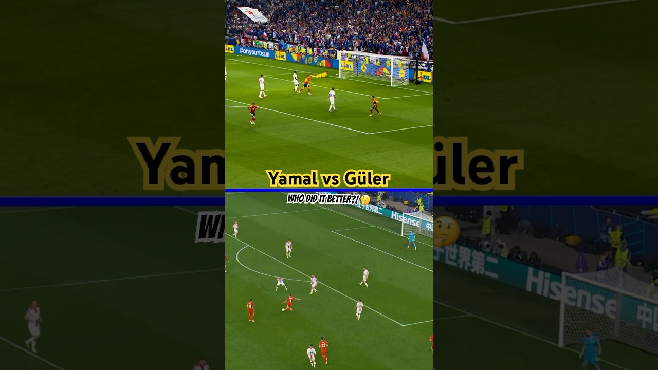 Yamal or G&uuml;ler&hellip; who did it better? 🤔