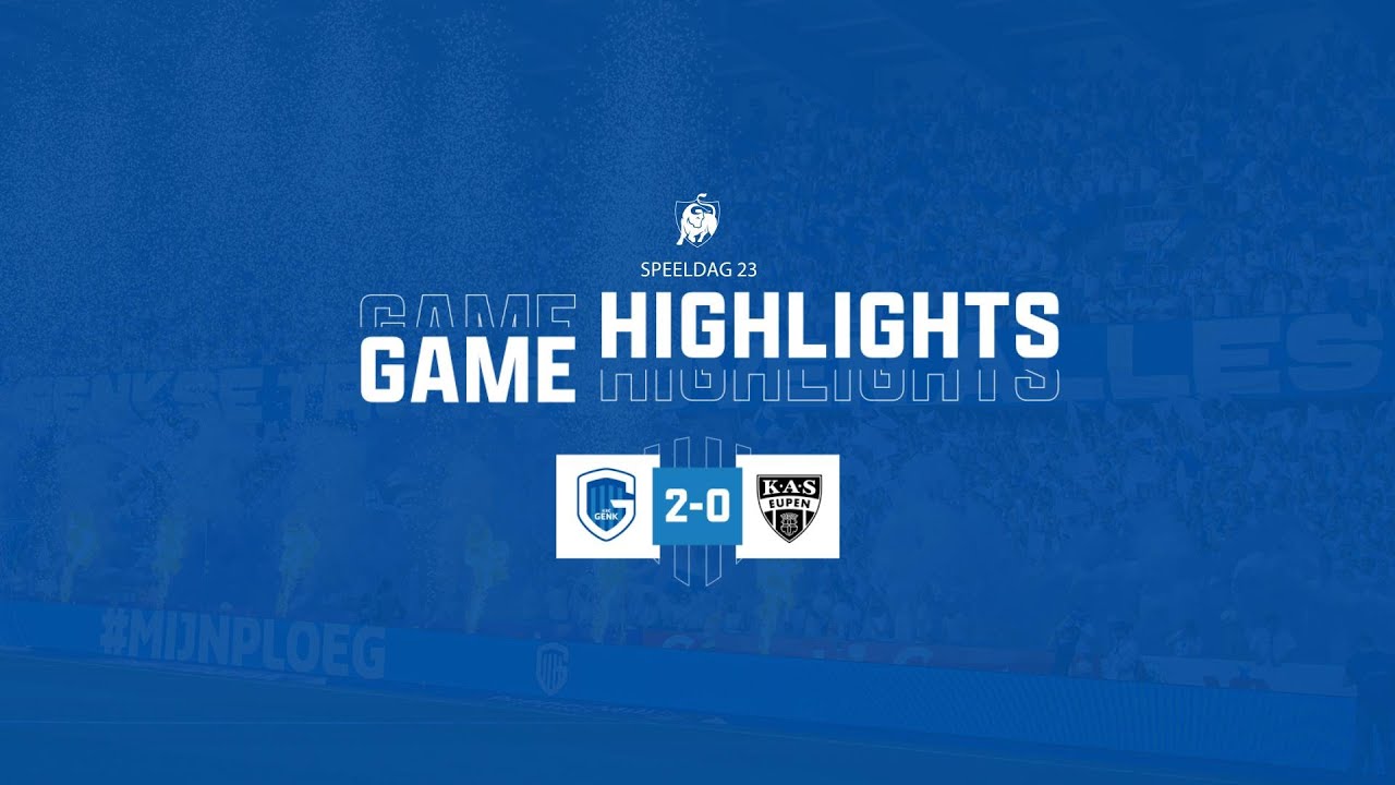 ⚽️ 23 - Jong Genk - KAS Eupen: 2-0 - Game Highlights - S25/26