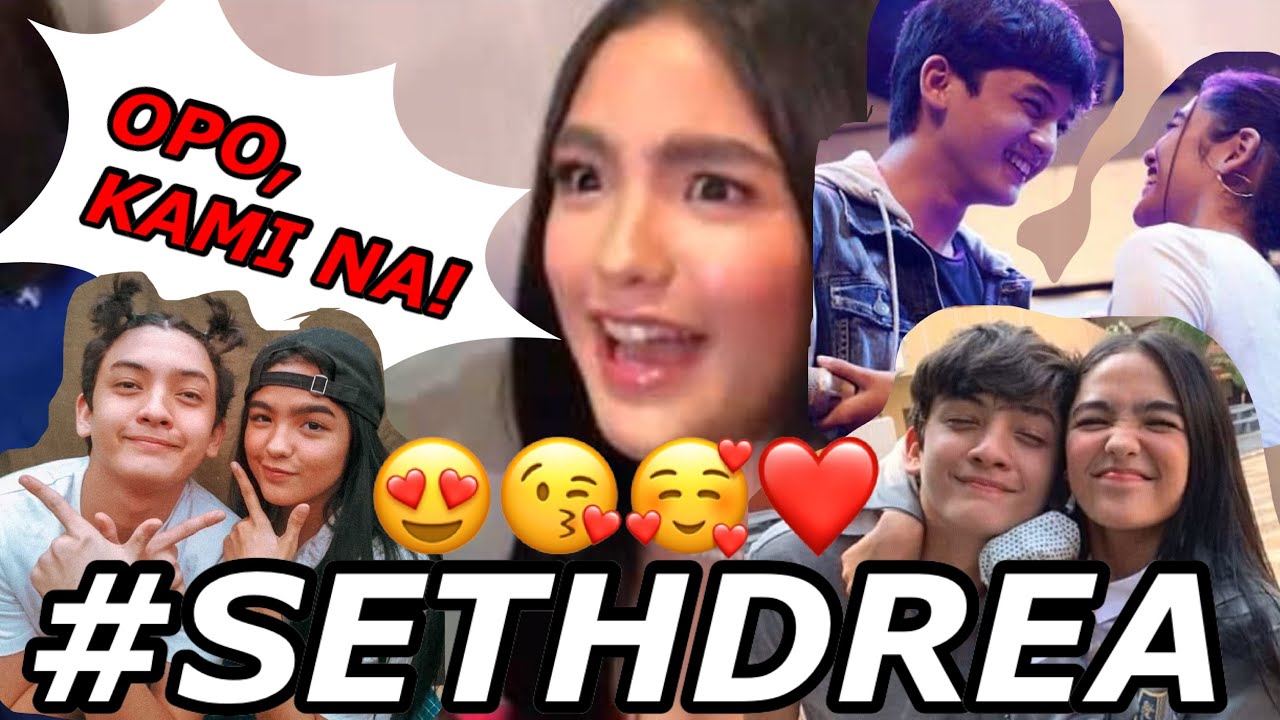 SETH & ANDREA ARE NOW OFFICIALLY DATING ! AYON MISMO KAY ANDREA BRILLANTES ! ❤️ #SethDrea