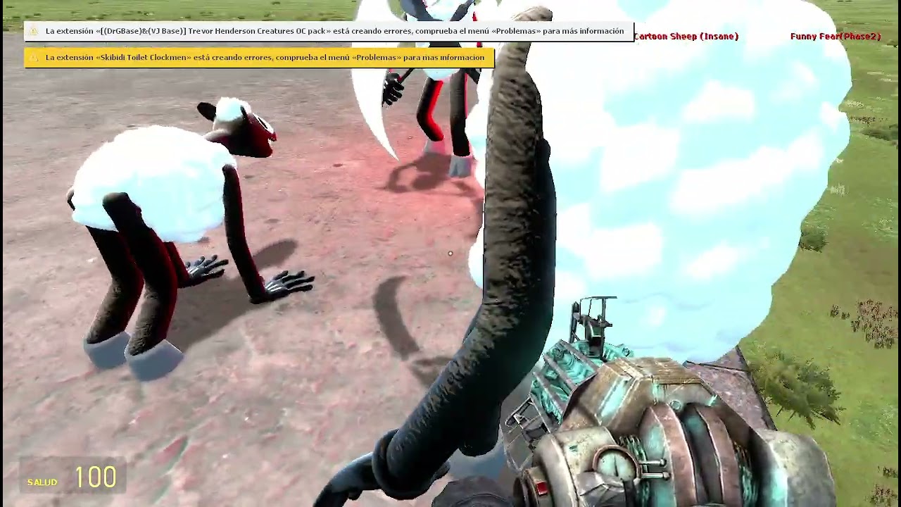 equipo cartoon sheep vs equipo funny fear