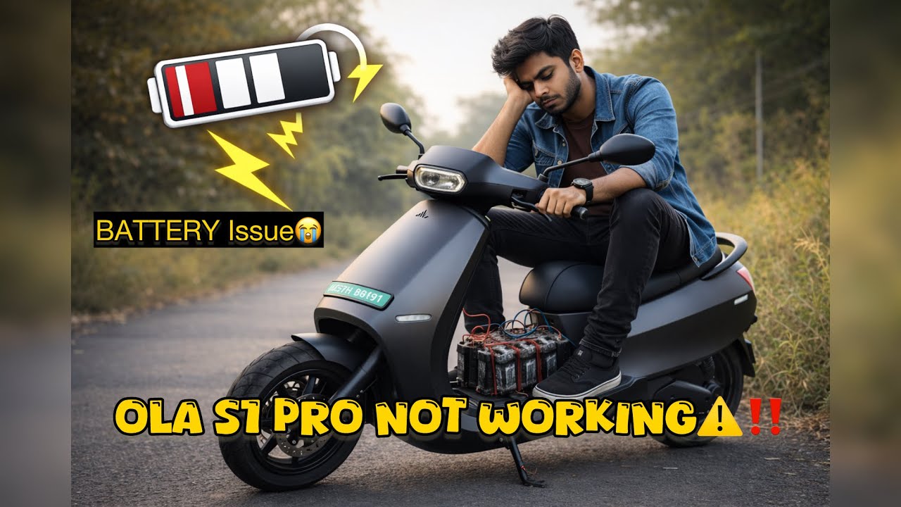 OLA S1 Pro Stopped Working😭Battery Issue?!⚠️ updatesbykrsh 