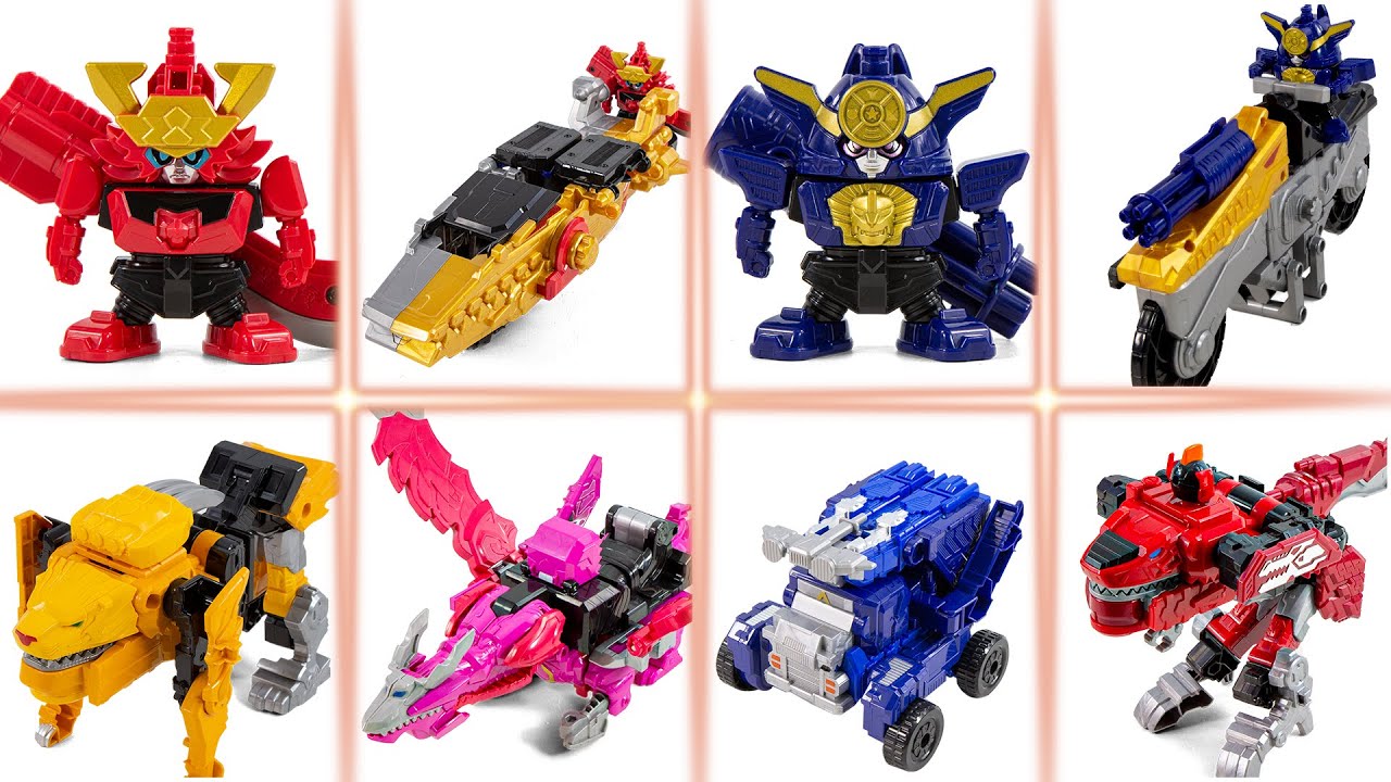 PowerRangers Zenkaiger DX ZenKaiOh JuraGaon VrooMagine TwokaiOh Cutanner Ricky Transformation