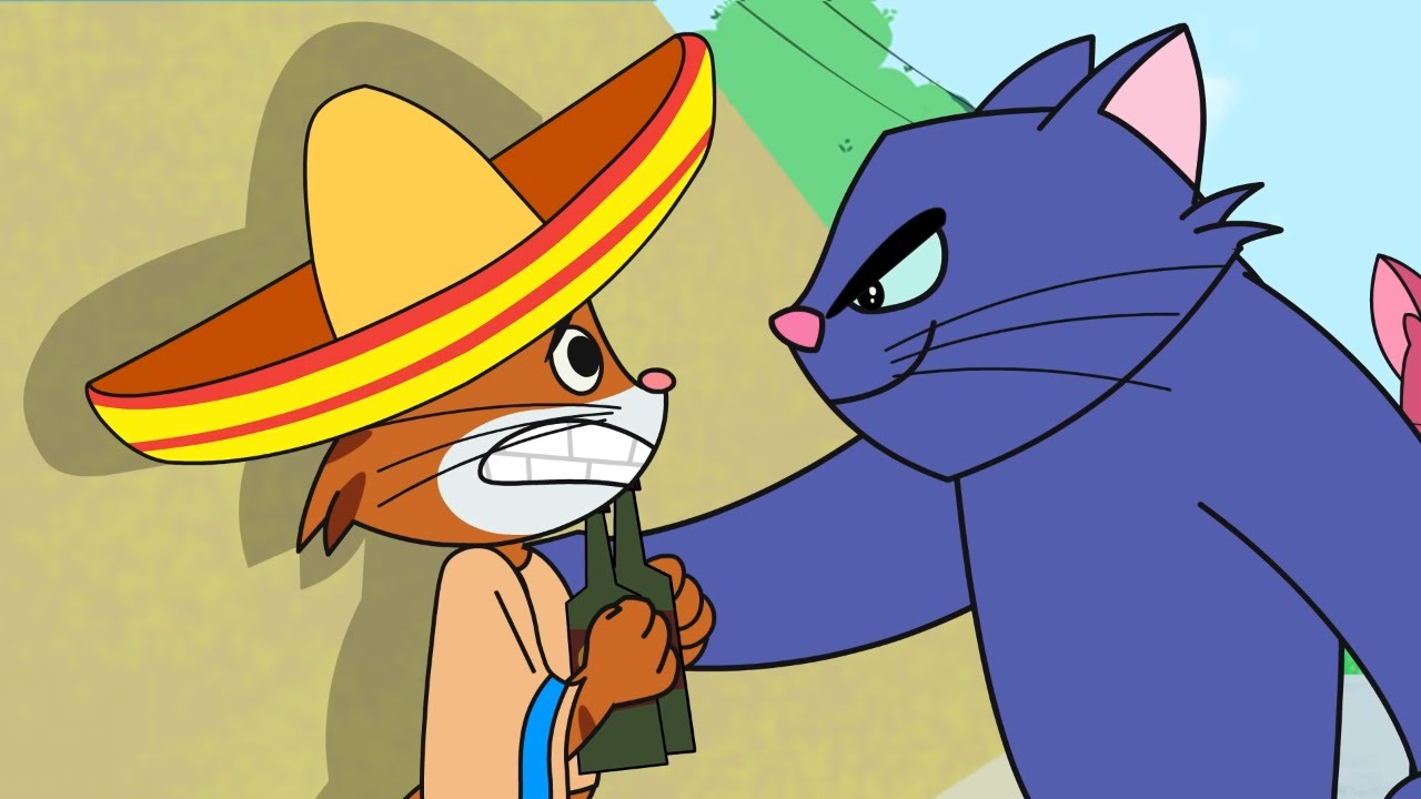 Cat & Keet - Smart Cat vs Bully Gangsters - Funny Animated Cartoon Shows For Kids Chotoonz TV