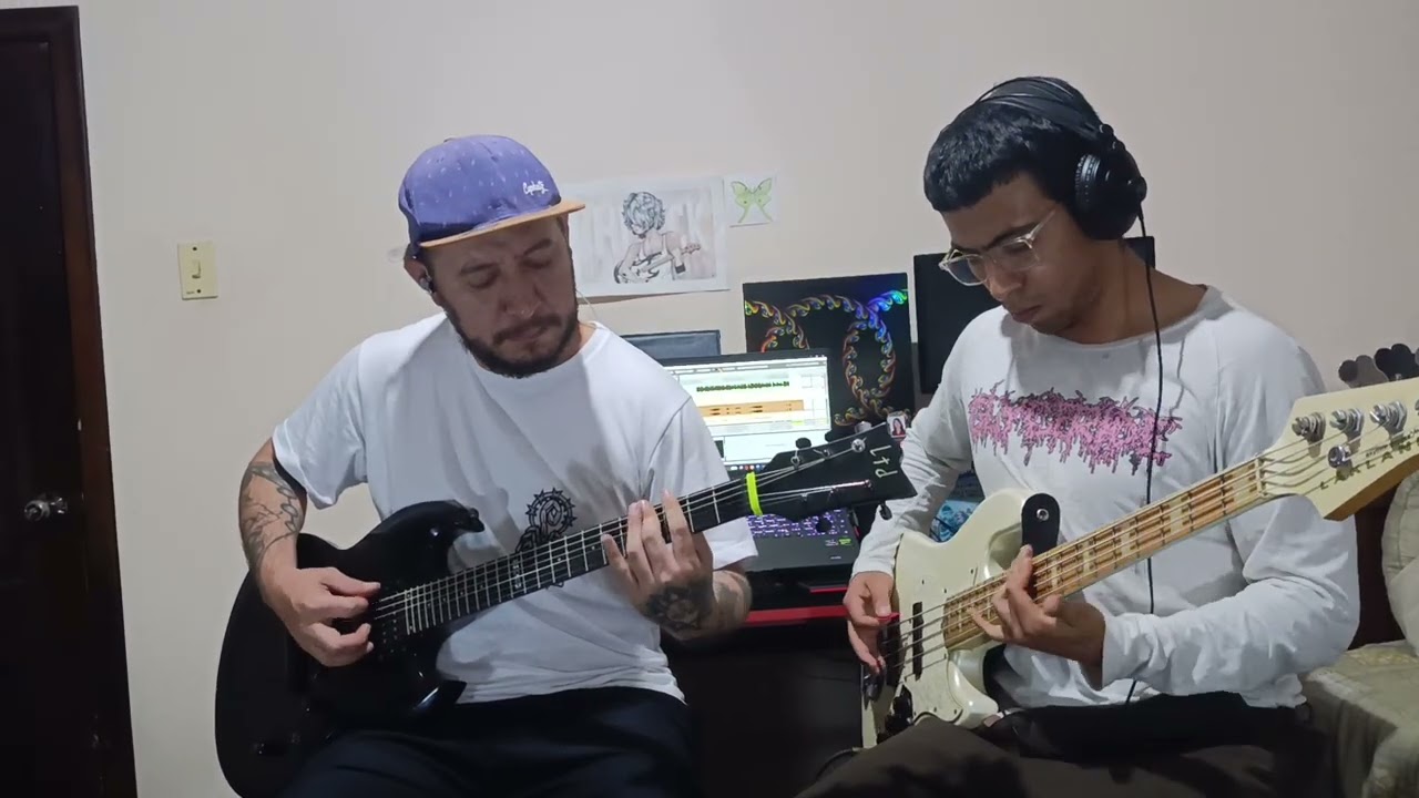 Burial Of Sirens - La Violenta Ibarra (Offcial Guitar and Bass Playthrough)