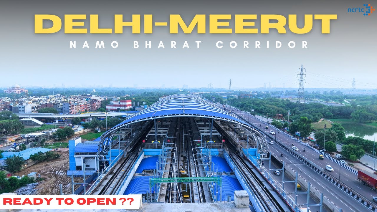 दिल्ली-मेरठ Namo Bharat Corridor : Sarai Kale Khan & Jangpura Update | August 2025 #detoxtraveller 
