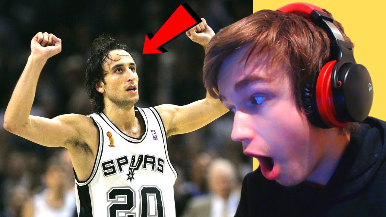 Teenager Reacts to Manu Ginobili Highlights