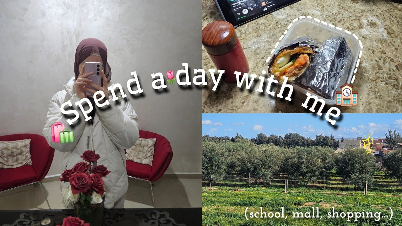 Spend a day with me♡{school, mall, shopping...} 🛍🌷