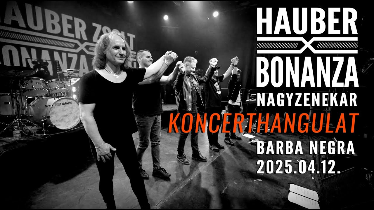 Hauber X Bonanza -  Koncerthangulat I Barba Negra 20250412