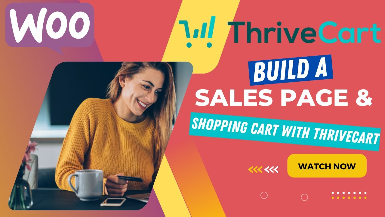 WooCommerce ThriveCart - How To Build A Sales Page And Shopping Cart In Few Minutes With ThriveCart