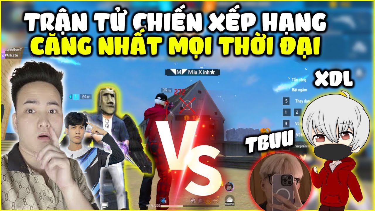 Thành Kasi, Kslow, Tonee Đối Đầu Cực Căng Với Top 1 Sever XDL Và Top 1 Lục Bạc Việt Nam Tbuu