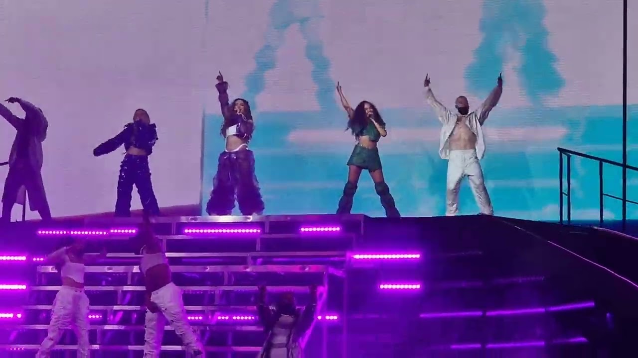 Little Mix - Salute / Industry Baby  (Live)(Newcastle 15/4/22)(Confetti Tour) 4K Quality