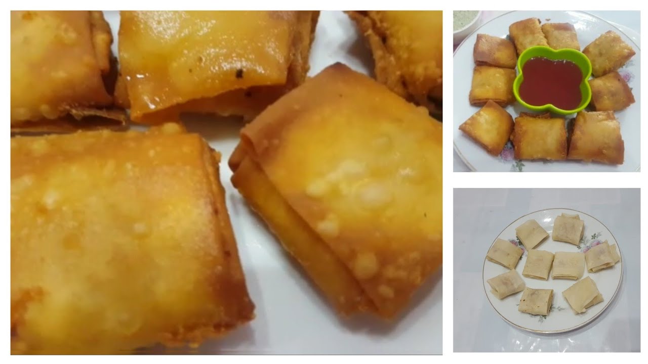 Crispy and Tasty recipe - One Bite Samosa recipe - Eng Sub -