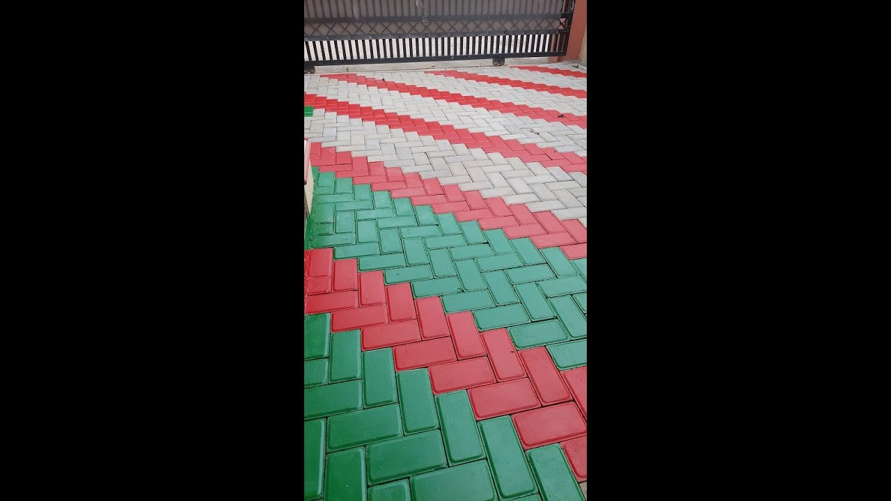 Pengecatan Paving Blok