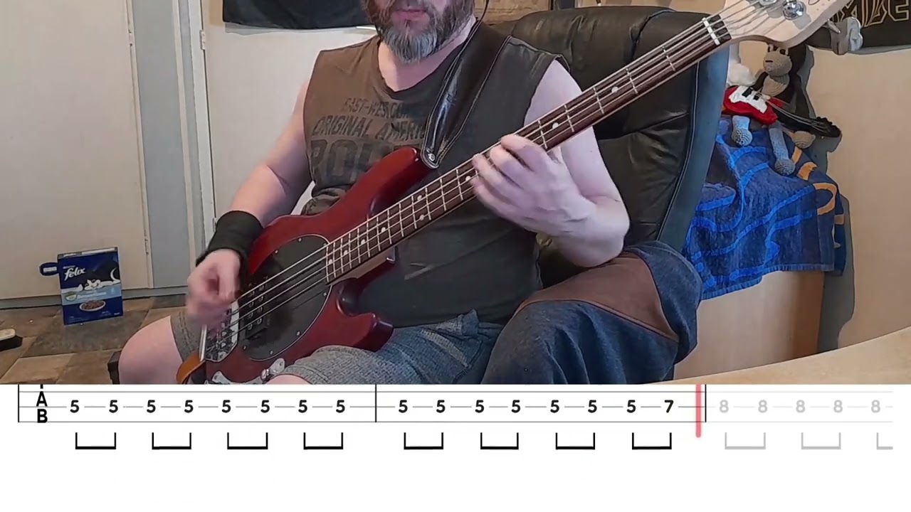Status Quo - Whatever You Want (Bass Cover w/ Bass Tabs)