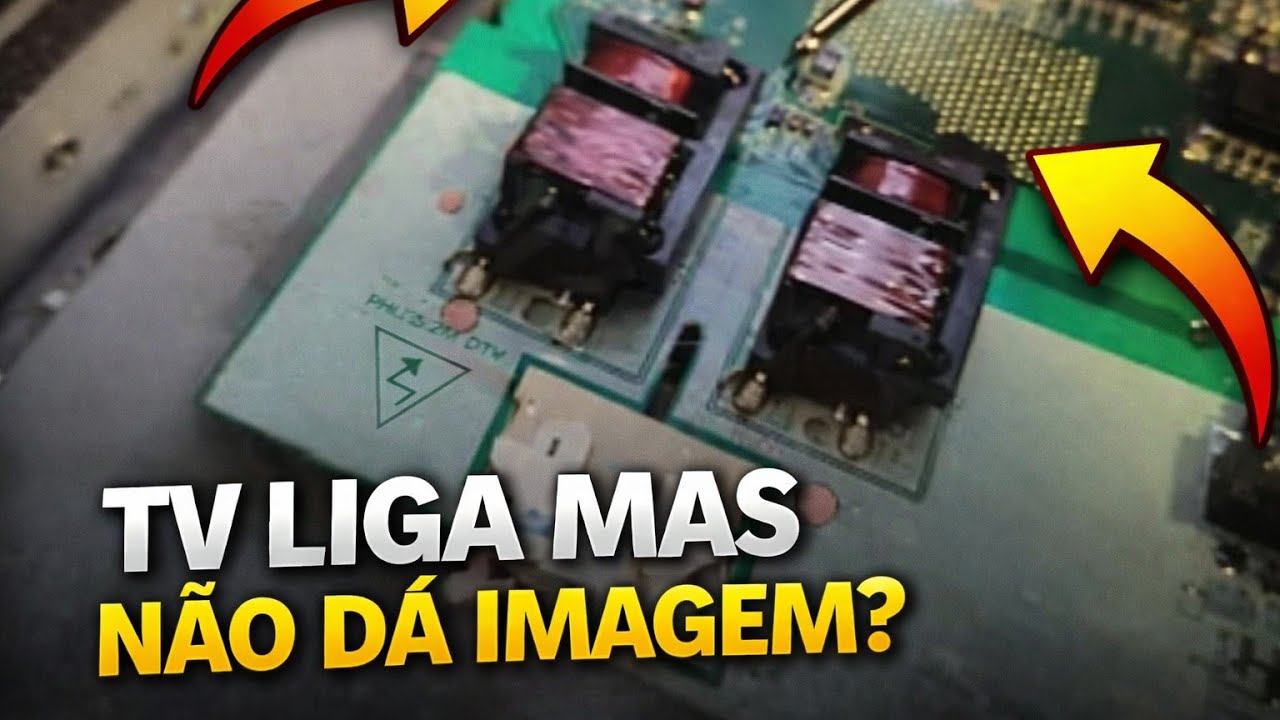 TV Philco PH32M Liga Mas Não Dá Imagem? Veja o Defeito!