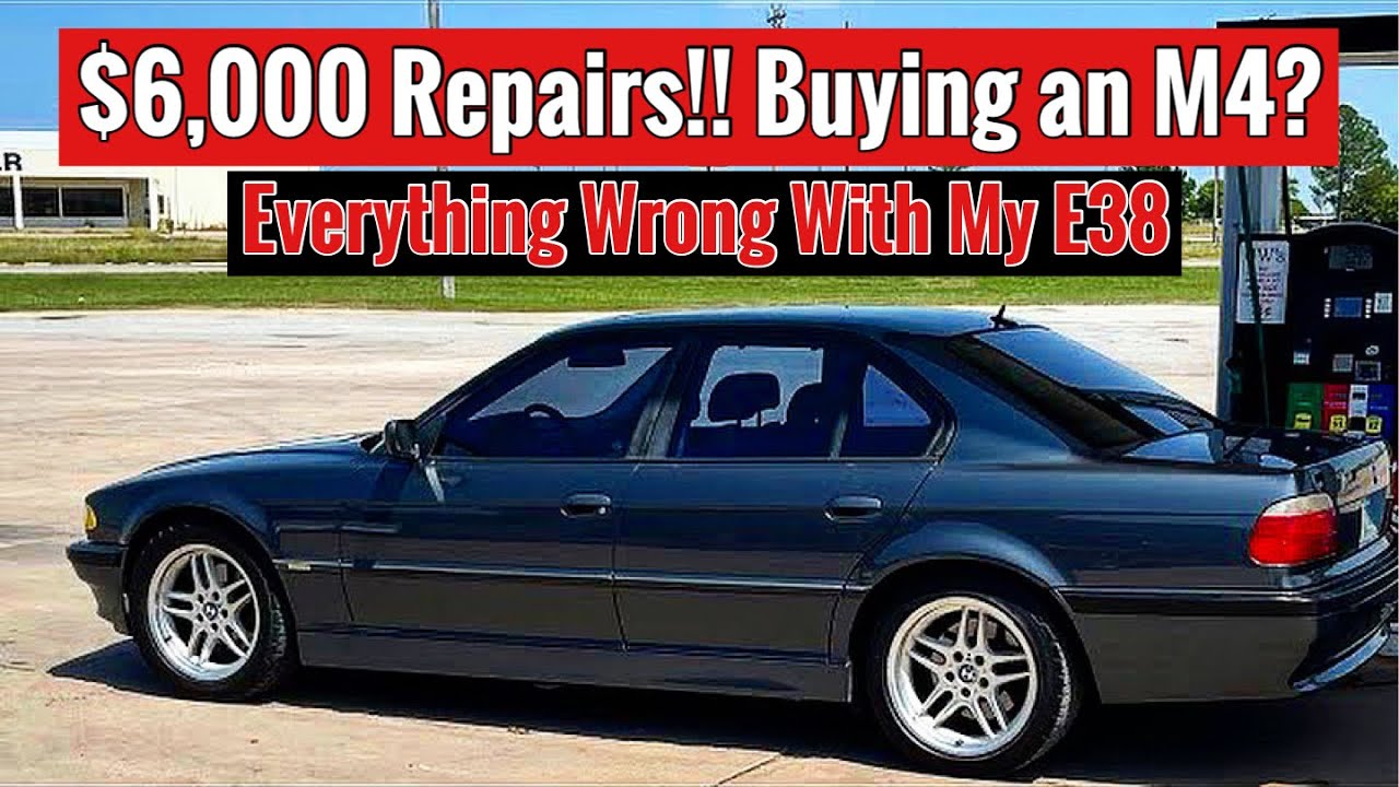 Everything Wrong With The BMW 740i M Sport E38. How Much Was The Bill!