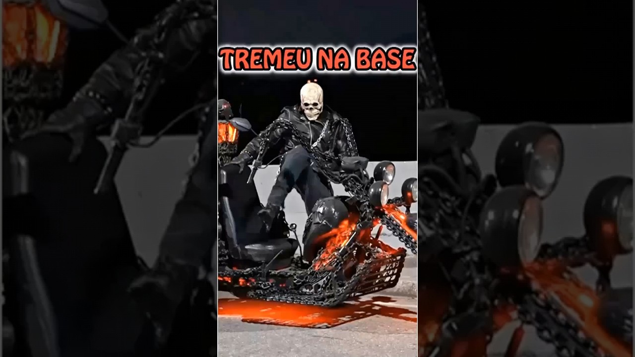 Motoqueiro Fantasma encontrou ele na esquina e... Ghost Rider Prank