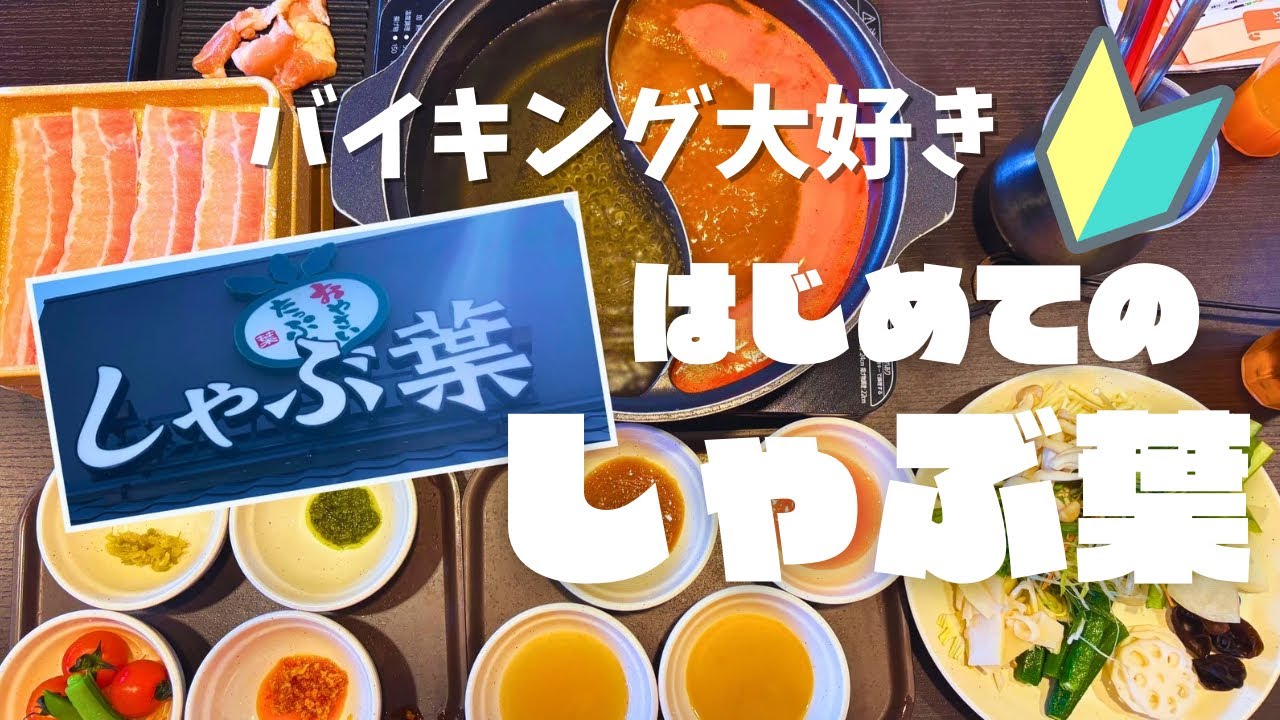 【しゃぶ葉レビュー】平日ランチタイムがお得！40代夫婦が初体験！しゃぶしゃぶ食べ放題＆バイキングを徹底満喫