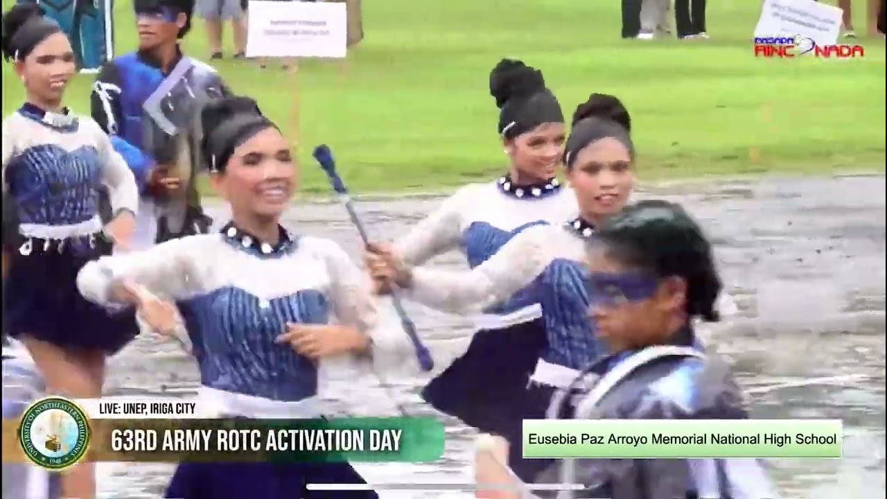 🥁EUSEBIA PAZ ARROYO MEMORIAL NATIONAL HIGH SCHOOL-DXMC/DLC & Majorettes Exhibition | 63rd UNEP ARMY