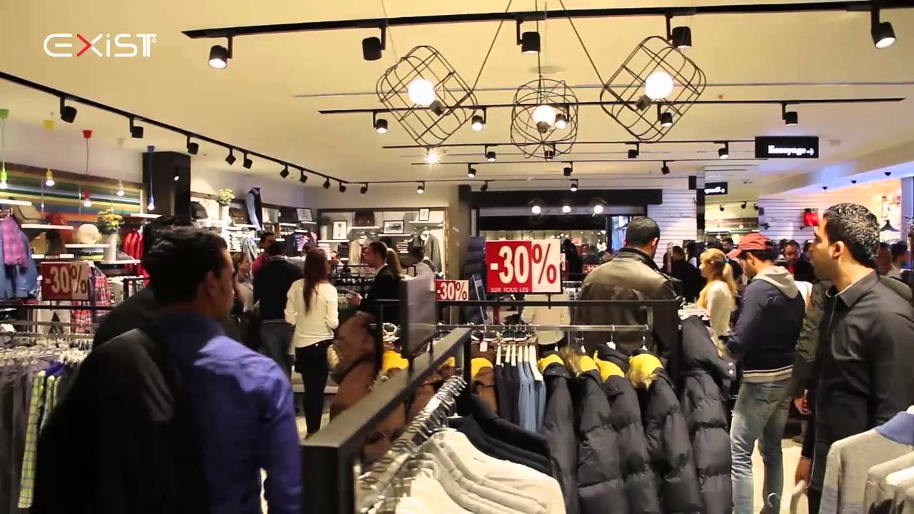 Inauguration de la boutique Exist au Tunisia Mall