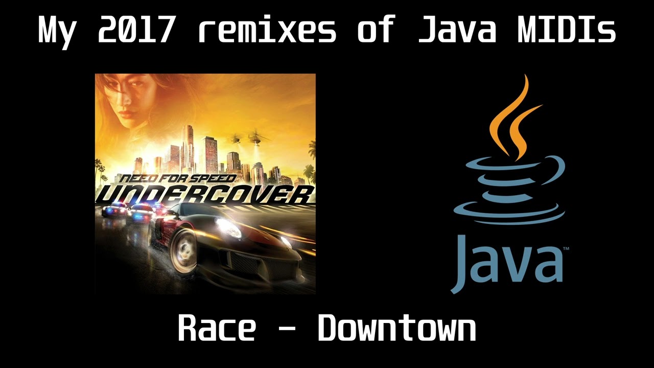 Мои ремиксы Java-версии NFS Undercover из далёкого 2017-го