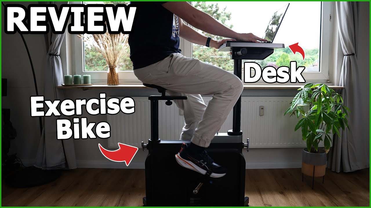 Kingsmith W1B Bike Review - Work & Burn Calories at the Same Time!