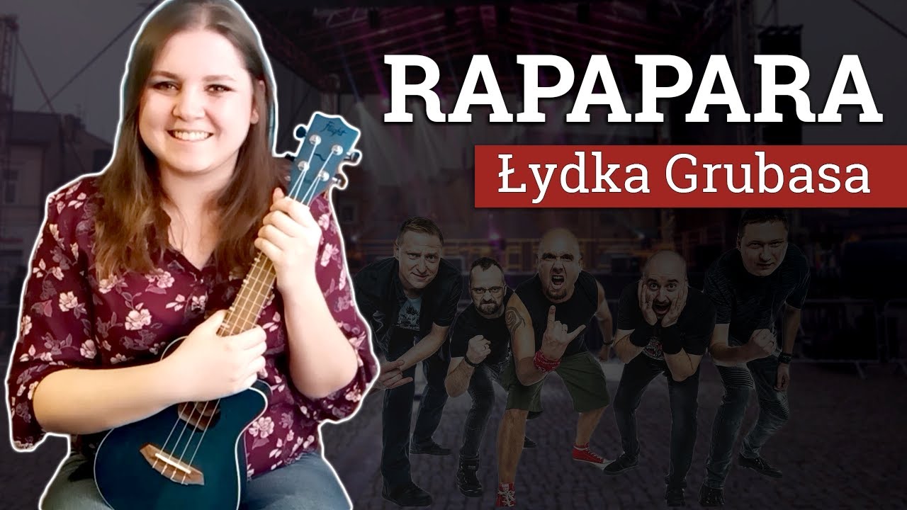 RAPAPARA🦵Łydka Grubasa😜Ukulele w dłoń!