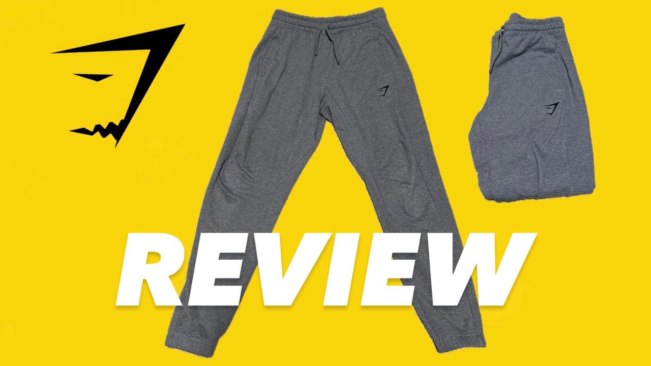 Gymshark Essential Oversized Joggers (Grey) | REVIEW