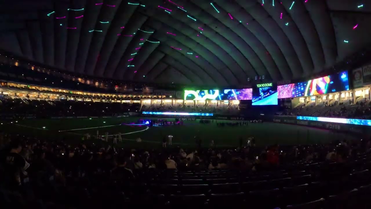 【WBC】東京プールの試合前セレモニー。