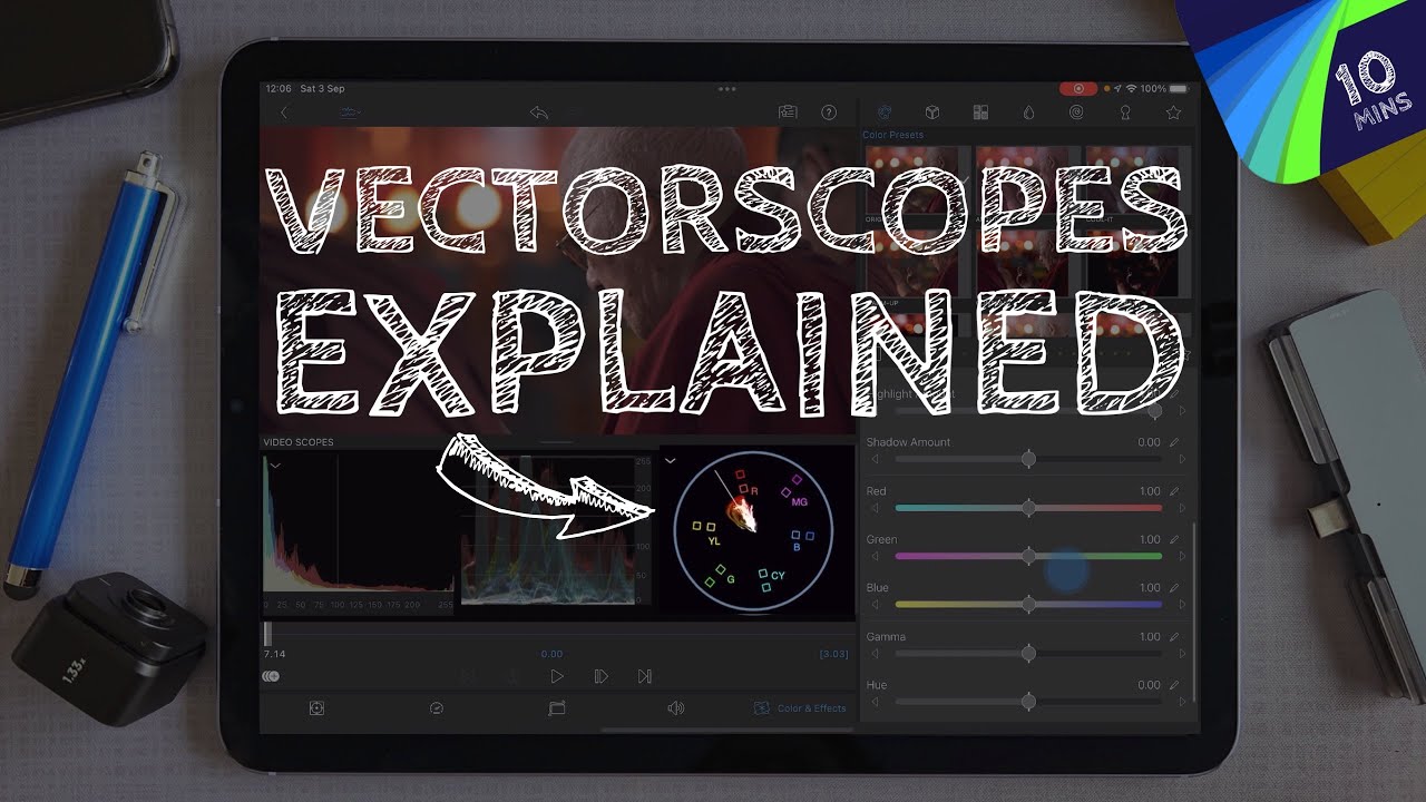 Vectorscopes Explained Using LumaFusion 3.1 - Part 1