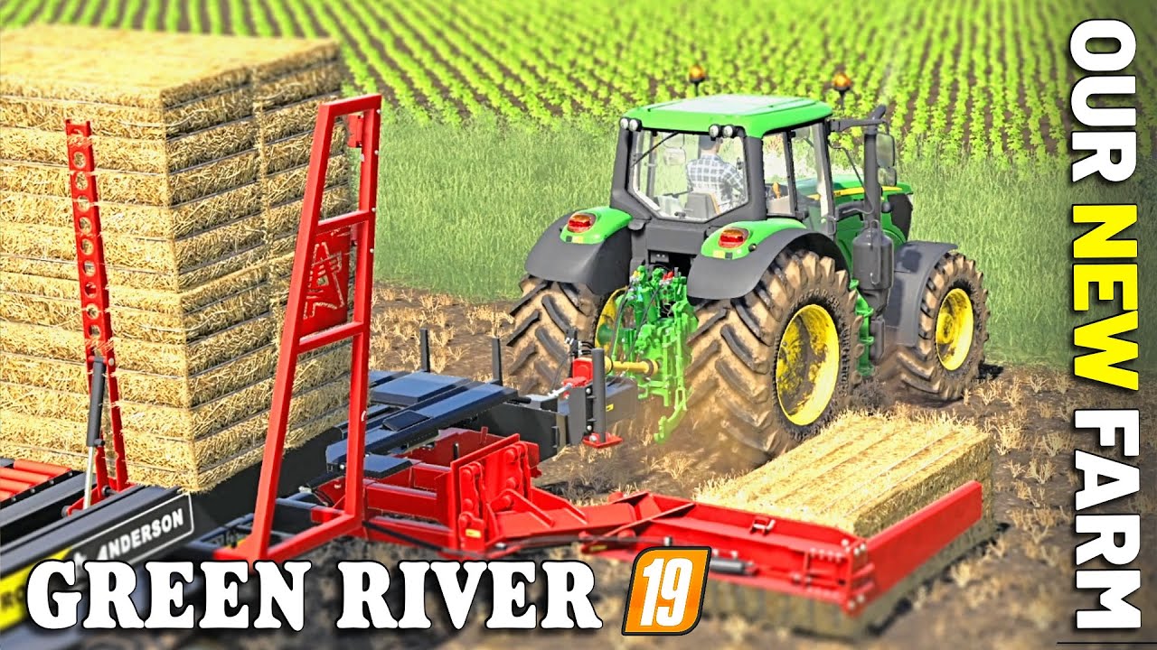 OUR NEW FARM | Green River Farming Simulator 19 - Episode 1