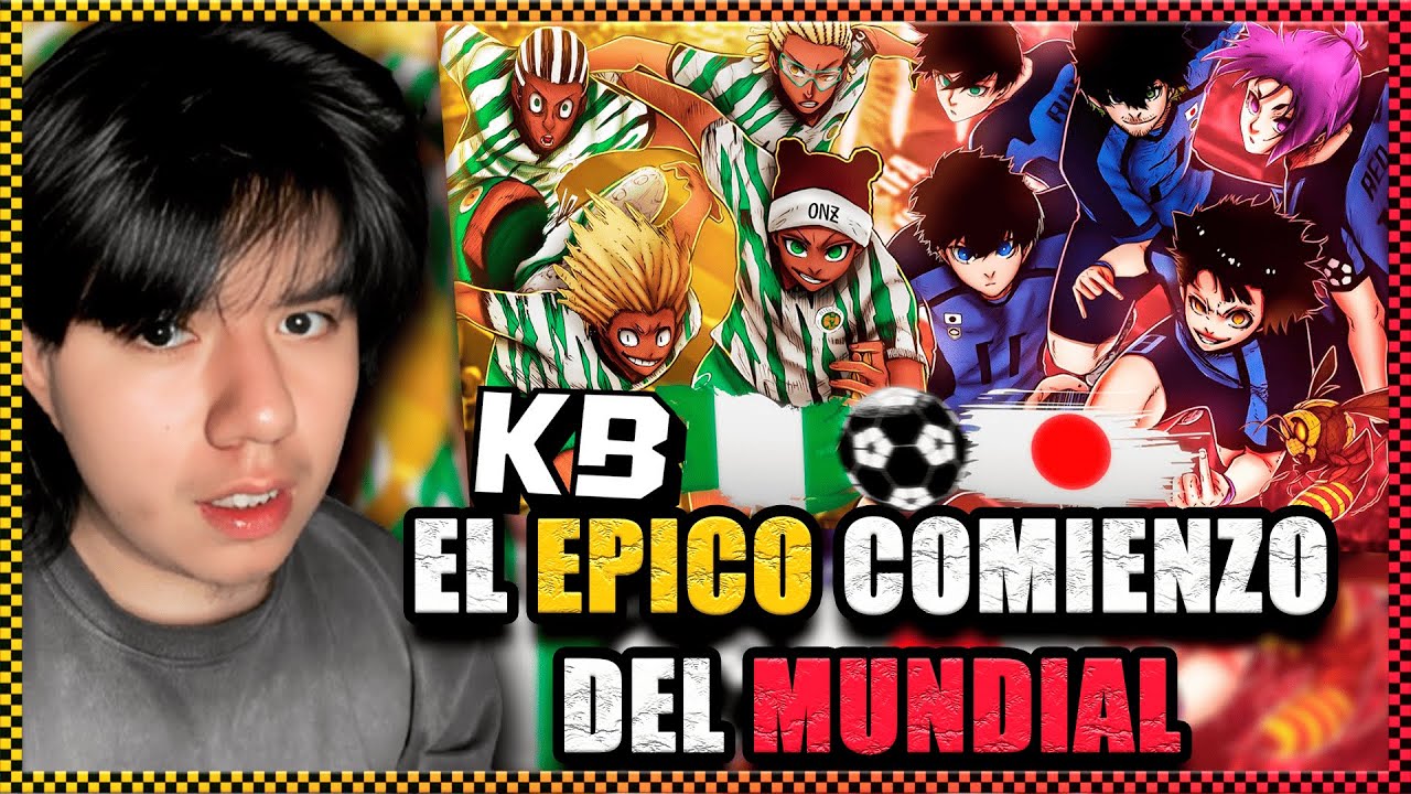 Japón x Nigeria | Blue Lock: Mundial Sub-20 - Kballero (Zoarial Reaccion)