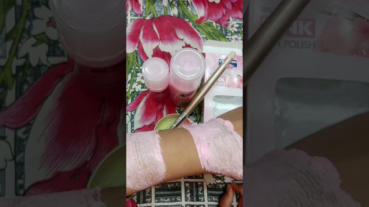 Eid k liy Best skin polish Crizma pink skin polish